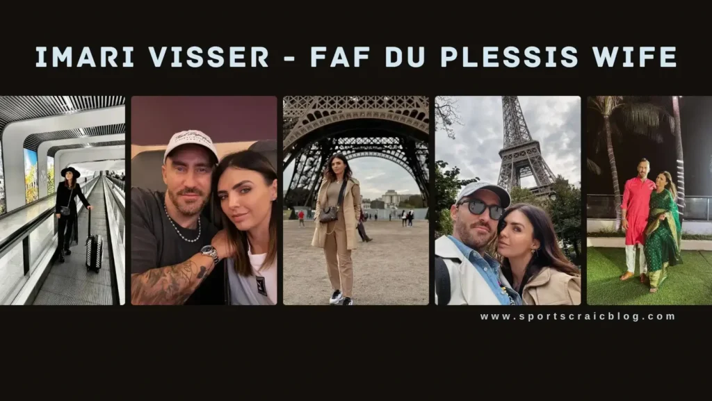 Imari Visser Faf du Plessis Wife Personal Profile