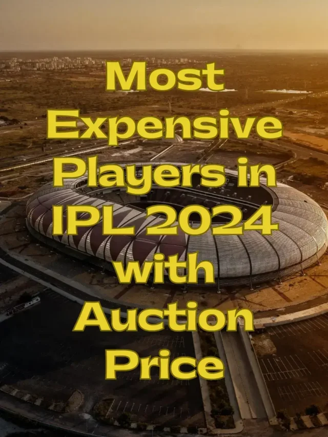 Most Expensive Players of IPL 2024 with Auction Price